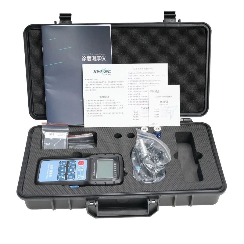 Jitai Толщиномер покрытия JITAI665 с алюминиевым зондом (пластиковый корпус 0-1250 мкм)