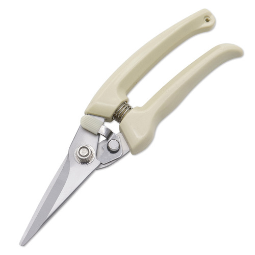 Yangjiang manufacturer wholesale garden scissors, pruning shears, straight-head grape pruning and fruit picking scissors, orange flower pruning and fruit picking scissors