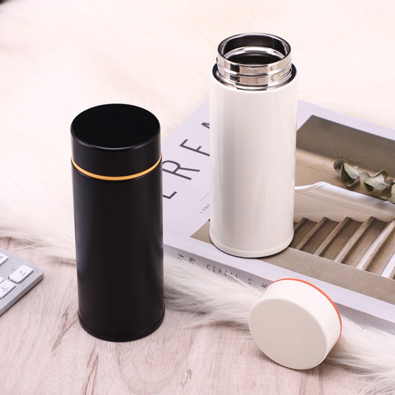 Fabricantes de negocios de oficina portable taza de aislamiento de calor mini taza de agua de bolsillo de estudiantes taza de cuerpo recto portátil