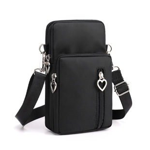 Mobile Phone Bag Women's Crossbody Bag 2025 New Korean Version Easiest for Match Mini Small Bag Mobile Phone Bag Halter Coin Purse Vertical