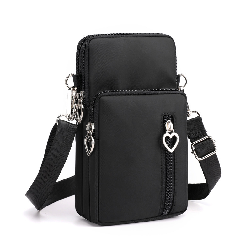 Mobile Phone Bag for Women, Crossbody Bag, 2026 New Korean Style Versatile Mini Small Bag, Phone Pouch, Neck-Hanging Coin Purse, Vertical