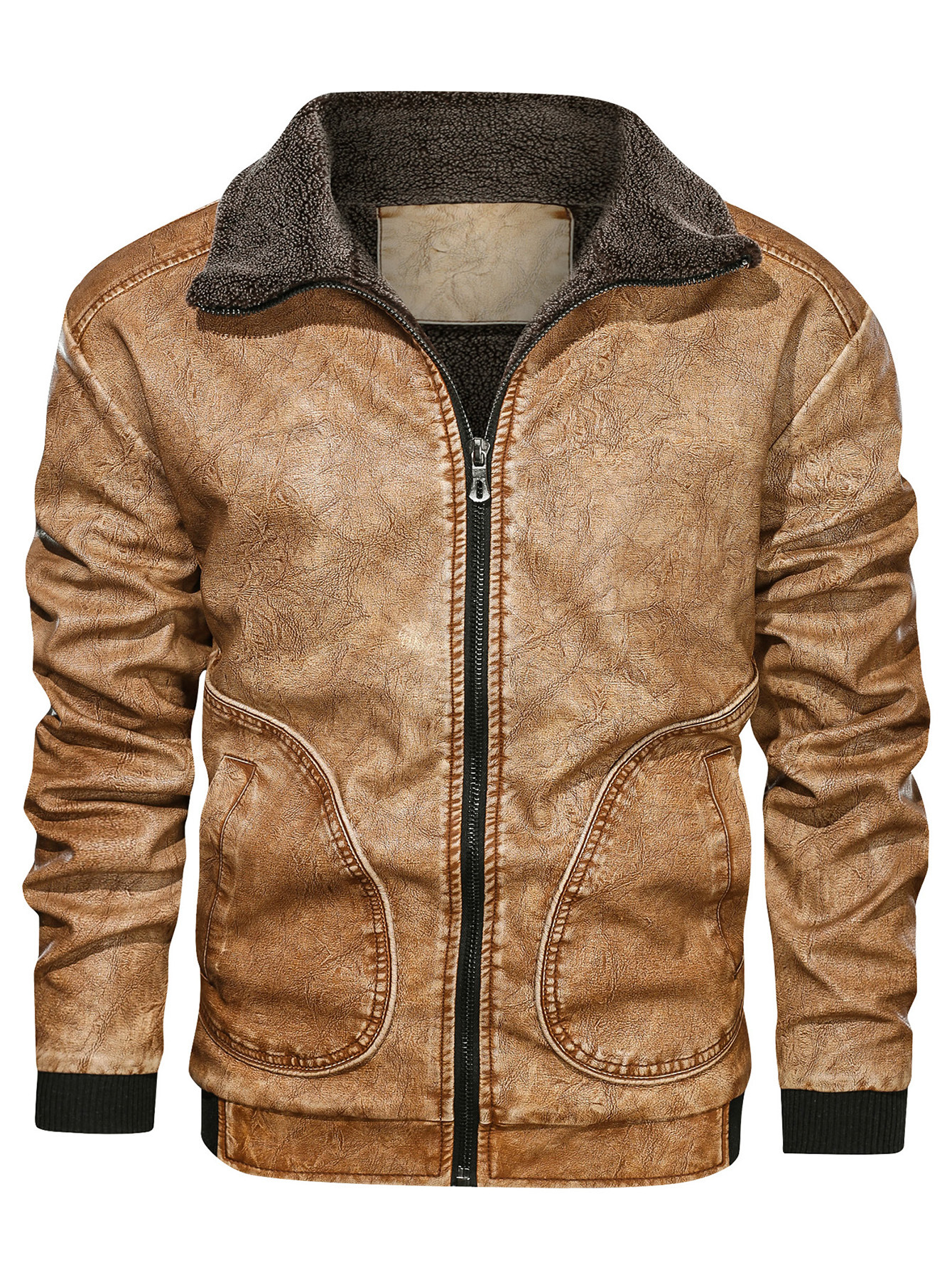 Men's PU Leather Jacket 1