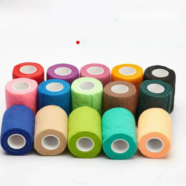 Non-woven elastic self-adhesive bandage finger bandage sports protective bandage pet bandage factory direct wholesale