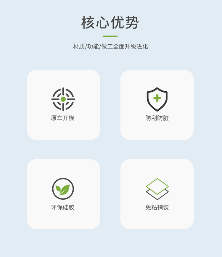 Suitable for Wuling Xingguang S Central Control Wireless Silicone Anti-Slip Pad Car Protection Car Special Supplies Refitting Accessories