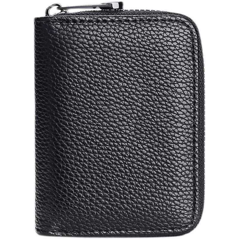 Titular de la tarjeta de los hombres titular de la tarjeta anti-degaussing pequeño cepillo ultra-fino titular de la tarjeta de Certificado de gran capacidad titular de la tarjeta hembra integrado