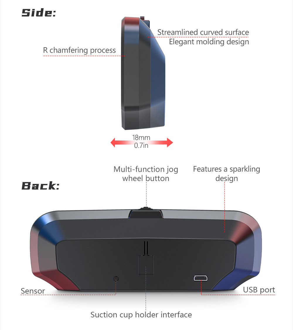 Car HUD Head-Up Display, Car-Specific GPS Tester, Multi-Function Display, Intelligent Dashboard, High-Definition