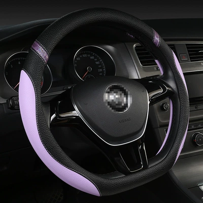 Steering wheel cover – Steering Wheel Cover for - d-type-black-purple-38cm