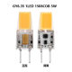 GY6.35 LED lamp crystal sapphire lamp beads 1508 5W AC/DC12VCOB chandelier bulb LED light source