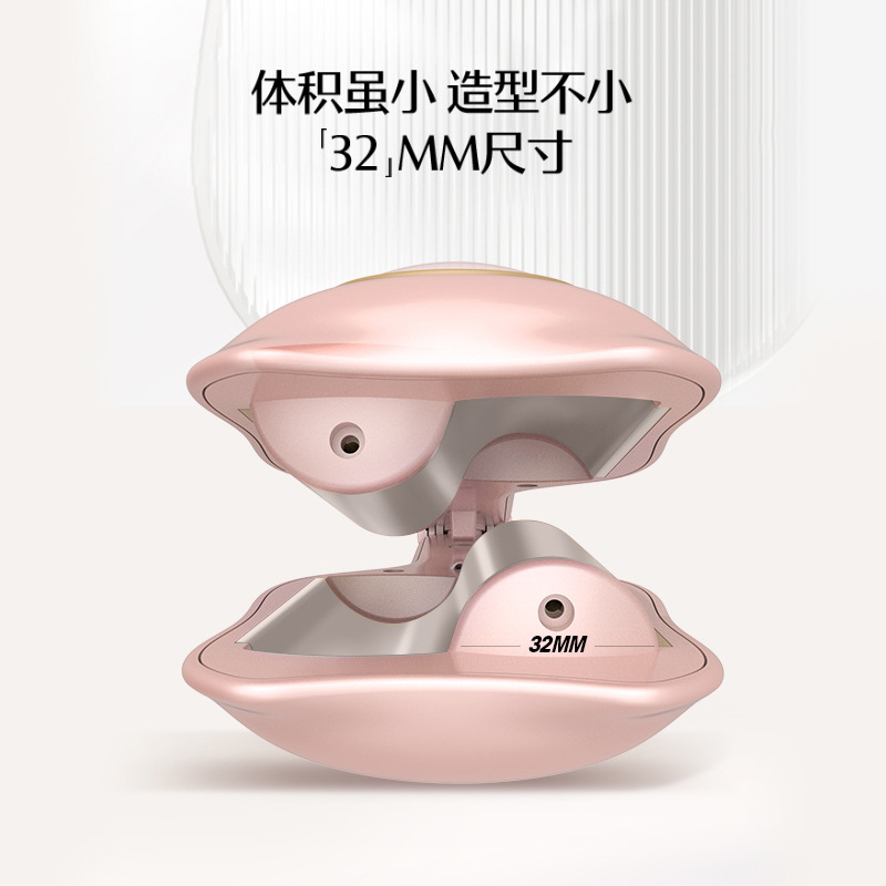 Nuevo rizador de pelo de rollo de huevo para el hogar de las mujeres 32mm ondulación del agua madera contrachapada gran rollo rizador de pelo eléctrico estudiante image 5