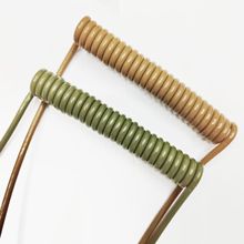 工厂定制户外战术弹簧防丢钥匙扣军迷弹力绳多功能尺寸多选联系客