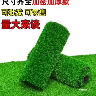 Lawn Carpet Artificial Artificial Turf Green Outdoor Decoration Fake Grass Plastic Mat Balcony Kindergarten