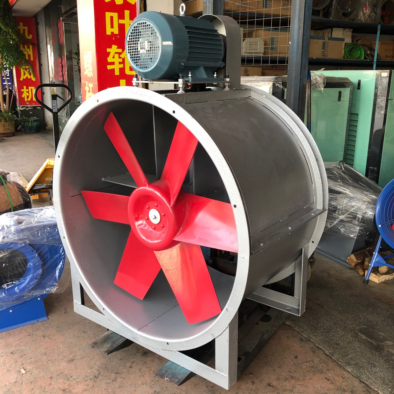 轴流风机抽风机管道防爆设备