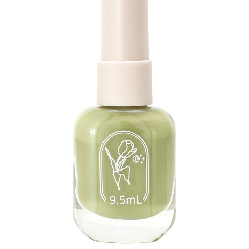 Luqiya new nail polish factory solid color summer durable waterproof non-peeling oily macaroon fruit green wholesale