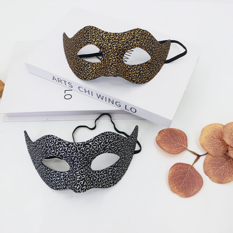 Nuevo compuesto transfronterizo máscaras de baile de PVC carnaval accesorios de fiesta espectáculo de baile accesorios de vestuario