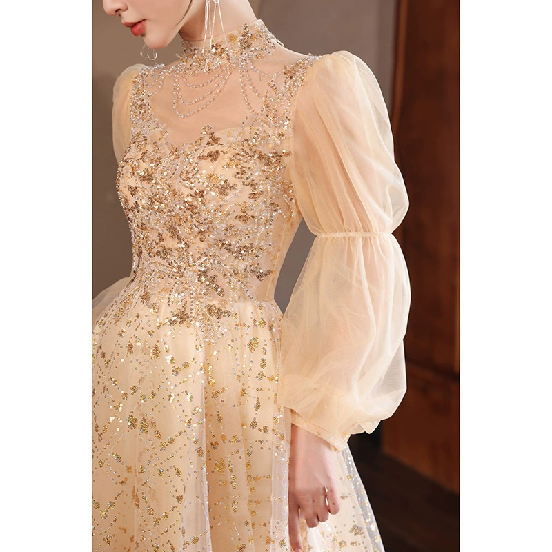 Elite evening dress, high-end, french style