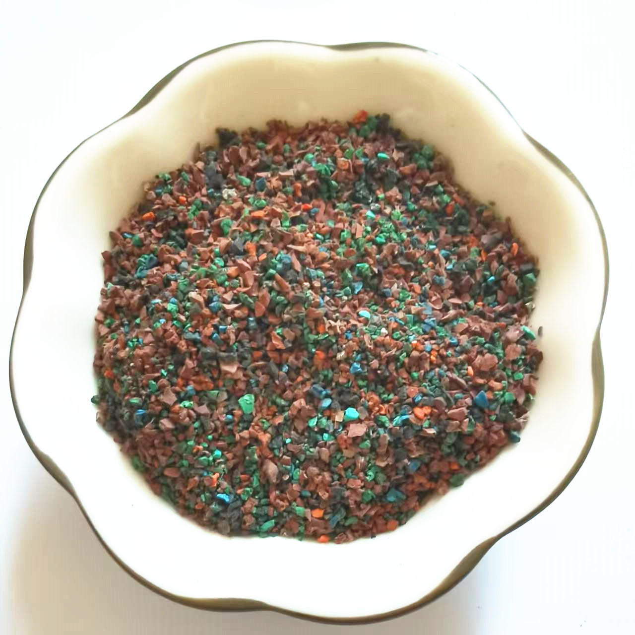 现货小颗粒填料EPDM混色防水路基耐候性好户外刷涂抗氧化EPDM颗粒