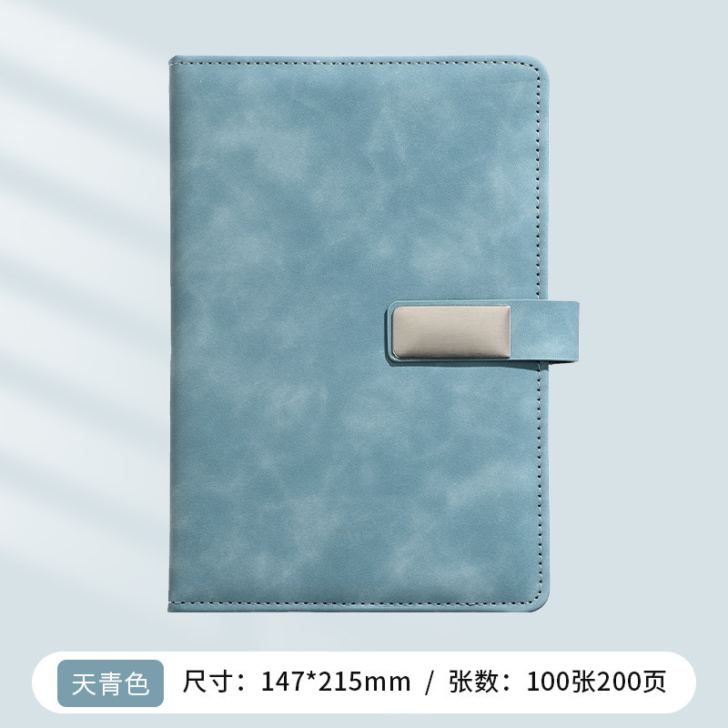 a5搭扣笔记本可印logo记事本礼盒套装皮面企业办公会议记录本商务|undefined