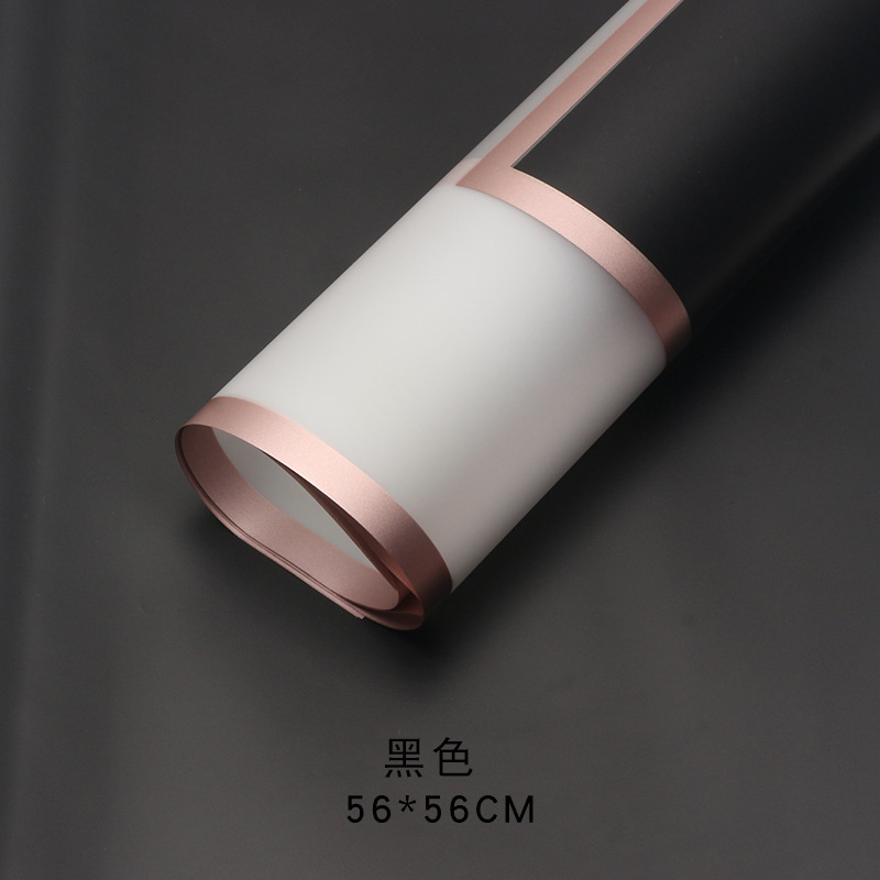 Brillante papel de Milán espacio de papel de embalaje de flores plástico opp película mate impermeable floristería material floral al por mayor