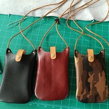 新款头层牛皮女士迷你斜跨包夏季软真皮手机包休闲街背轻巧小斜包