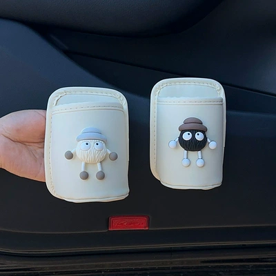 New cartoon car door Car cup holder/beverage holder