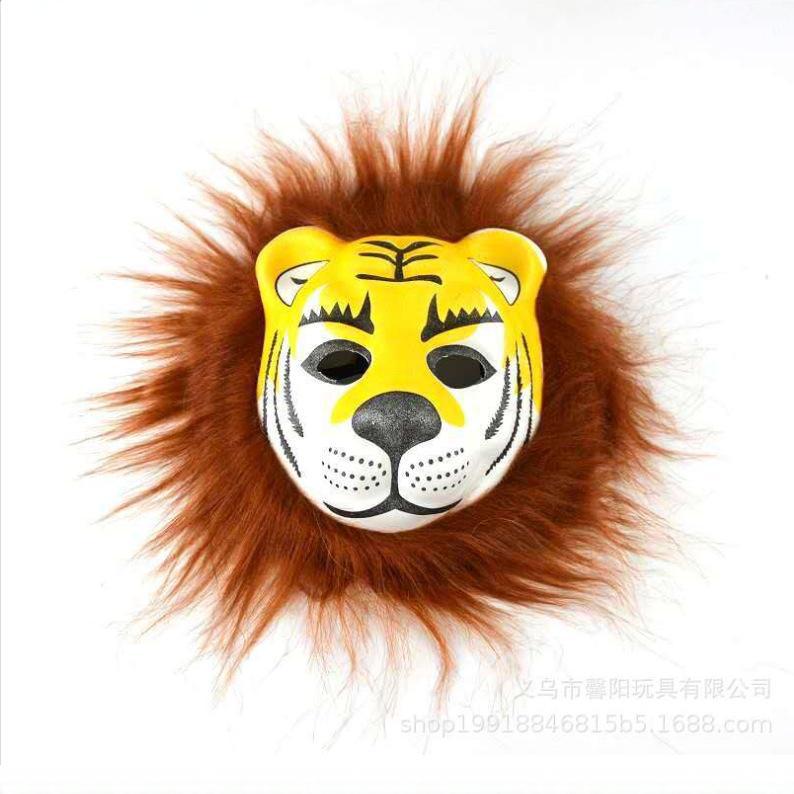 Halloween máscaras de peludo mayorista de animales EAV espectáculo props de estandos de templo máscaras de peludo venta caliente