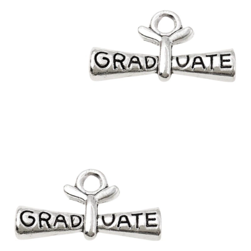 Amazon AliExpress трансграничные горячие продажи DIY Ретро сертификат выпускного сплава ювелирные аксессуары браслет ожерелье кулон