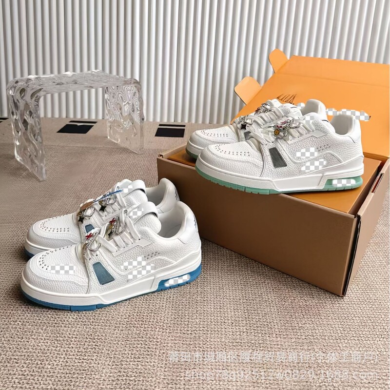 Putian First-Layer Cowhide Lujia Trainer Rivet Breathable Pure Original Casual Shoes Couple Versatile Sneakers