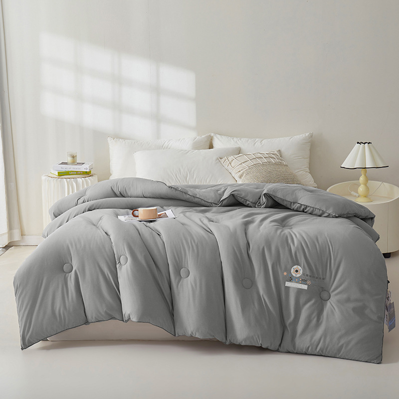 Graphene Far Infrared Self-Heating Quilt Core Antibacterial and Mite Removal Household Quilt Single and Double Air-Conditioning Quilt Customized