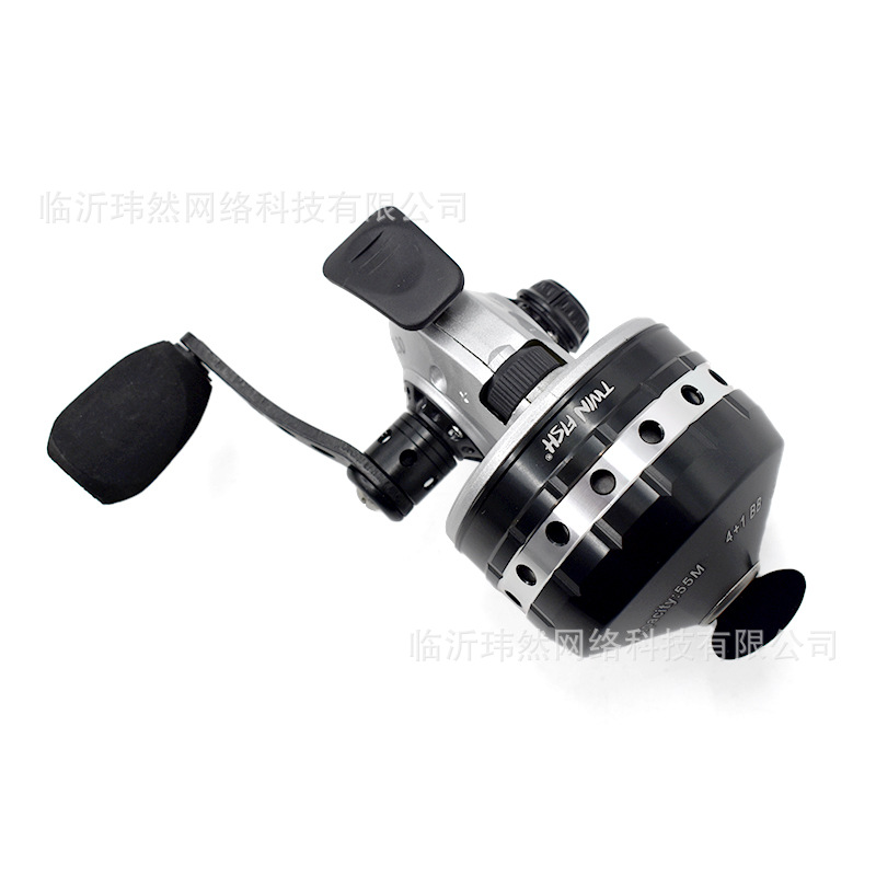Double Fish Fortress BL30 Metal Shooting Reel with Enclosed Inner Line, Slingshot Shooting Composite Reel, and Line-Following Reel
