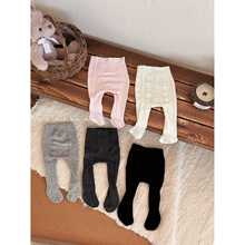 婴幼儿男女宝宝儿童春0-4岁弹力打底百搭连裤袜大PP