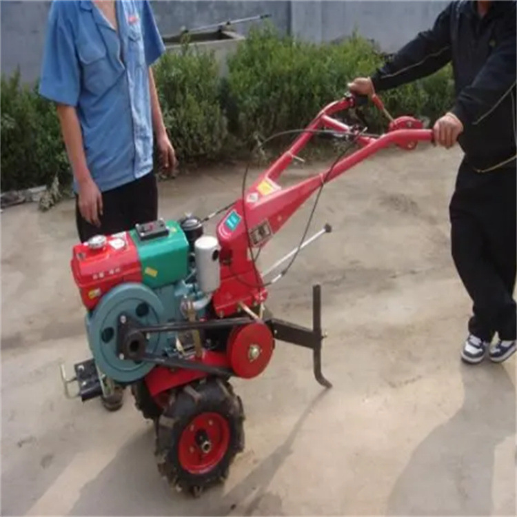 Multifuncional agrícola micro-cultivador rotativo de cuatro tracciones diesel cultivador arado pequeño cultivador