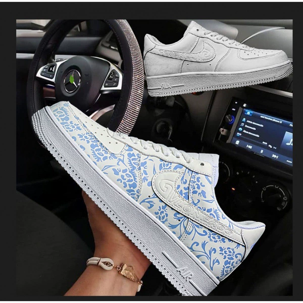 Air Force blue and white porcelain