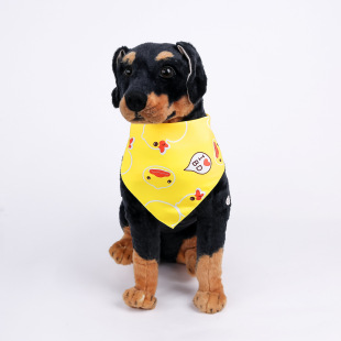 Cross-Border Cute Style Pet Saliva Towel, Cat Plaid Bib, Christmas Accessories, Small Size Dogs Dog Triangle Towel