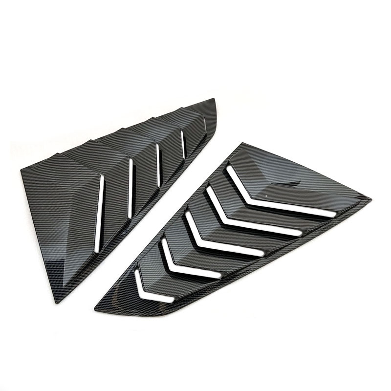 Suitable for 24 Ford Mustang blinds modified car decoration Mustang rear window triangle window blinds