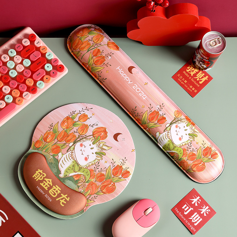 Alfombrillas de ratón transfronterizas, divertidas y variadas, reposamuñecas, alfombrillas de ratón de alta calidad con formas especiales, alfombrillas de ratón de dibujos animados para hombres y mujeres