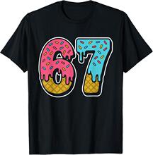 P 49671 Six Seven Print T-Shirt ��ͯӡ������ �羳����