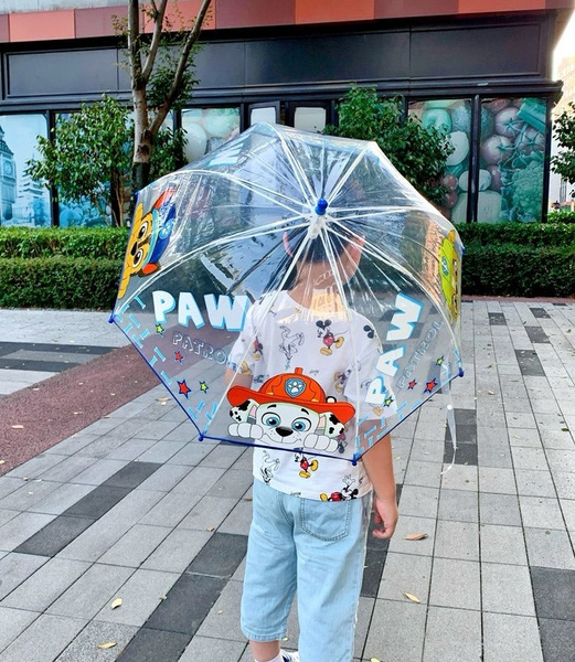 cartoon children's umbrella for kindergarten with umbrella