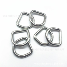现货 25mm 加高加粗焊口金属D环小半圆皮包箱包五金配件衣服挂扣