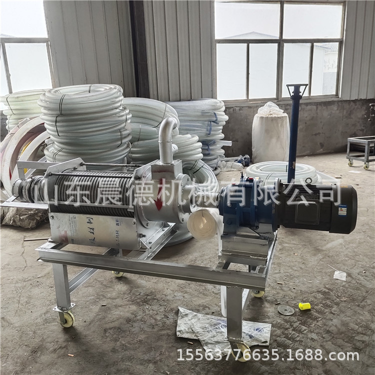 牛粪处理微滤型干湿分离机 180型猪粪脱水机