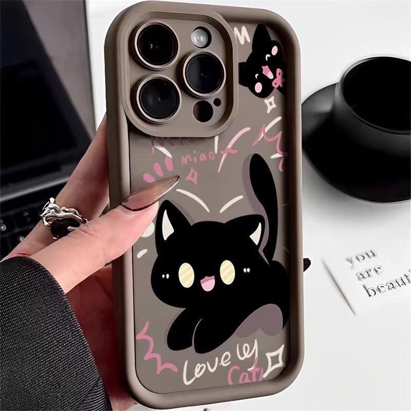 Pareja para iphone16promax funda para teléfono móvil Apple 15 anti-caída 14 estilo europeo y americano 13 lindo 12 nuevo