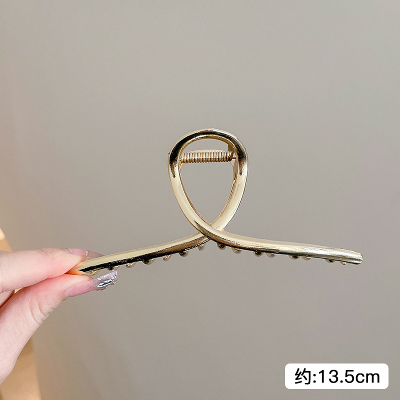 Clip de metal de alta calidad, en la parte posterior de la cabeza, horquilla grande para la cabeza, horquilla para niños, horquilla nueva horquilla 2025, pinza de tiburón