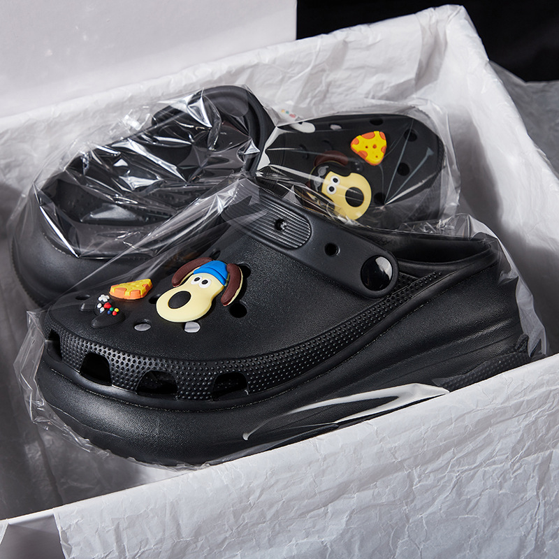 퍼프-블랙 [슈플라워 스타일]