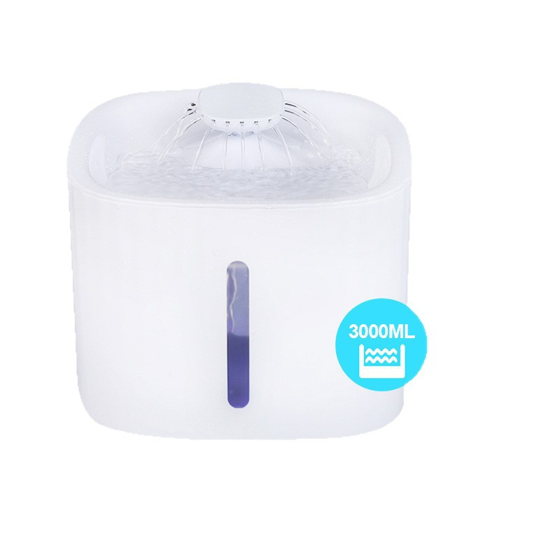 Dispositivo de agua para gatos y mascotas transfronterizas con filtración de agua de circulación automática inteligente para gatos y perros