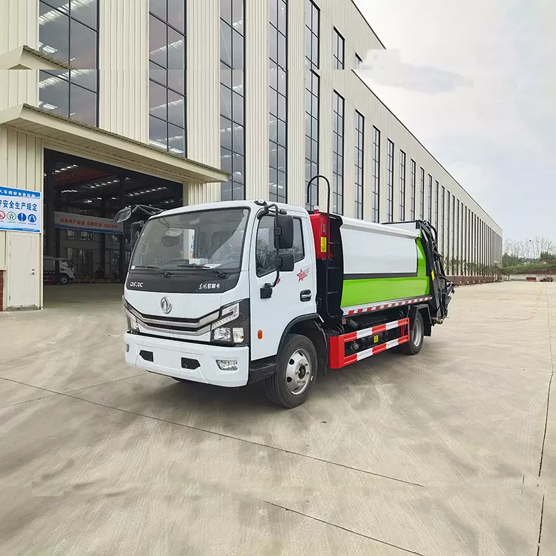垃圾压缩车容积9立方城市街道小区清运收集方式简便跨境热销