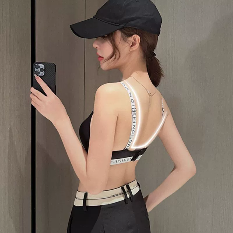 Wireless bra, push up bra, sexy set, beautiful back