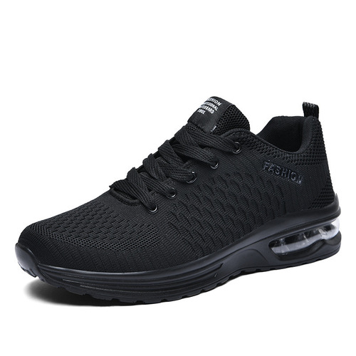 Plus-size 47 men's shoes: breathable mesh casual sports running shoes with soft air-cushioned soles—perfect for travel.