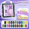 Flashing sticker, 24 colors
