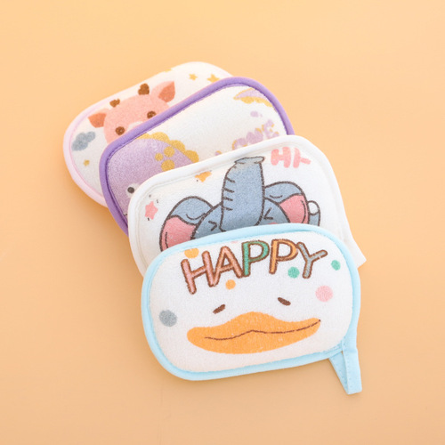 Baby bath cotton baby bath sponge children's bath towel bath ball bath wipe newborn shampoo sponge bath towel