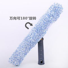 Wholesale squeegee window wiper glass scraper replacement cloth water squeegee glass cleaning tools cotton absorbent mop head