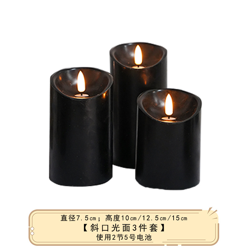 Magic Black Series led 10 teclas control remoto luz de vela electrónica Navidad Halloween guión matar la luz del club de la barra